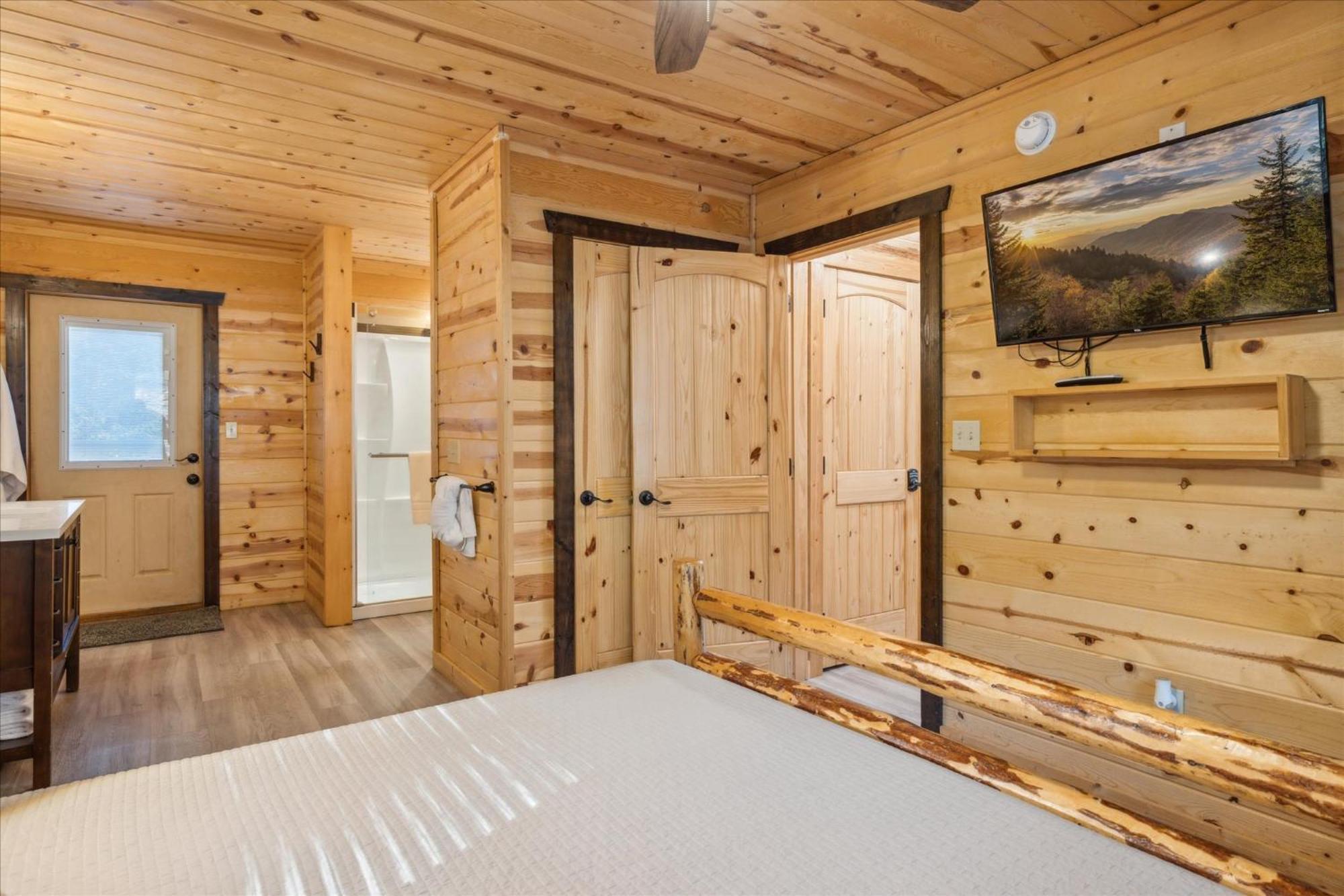 Lazy Raccoon Cabin Starkeytown Exteriör bild